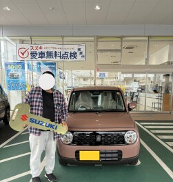 H様　ラパンご納車♡